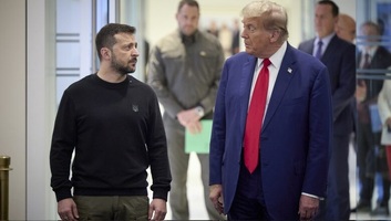 A háború fejleményeiről és lezárásának esélyeiről egyeztetett telefonon Donald Trump és Volodimir Zelenszkij - illusztráció