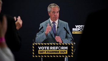 Farage győzelmet hirdetett a szavazatszámlálás vége előtt - illusztráció