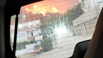 Három helyen is tűz ütött ki Dalmáciában a térséget érintő vihar után - illusztráció
