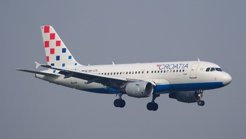 Mintegy 900 járatot töröl a következő negyedévben a Croatia Airlines horvát légitársaság - illusztráció