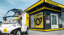 Robotpostás jelent meg Ljubljana utcáin - illusztráció