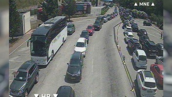 Több mint egynapos torlódás alakult ki a horvát-montenegrói határon - illusztráció