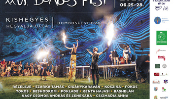 Irodalom, közélet, kiállítások és világzene az idei Dombos Festen - illusztráció