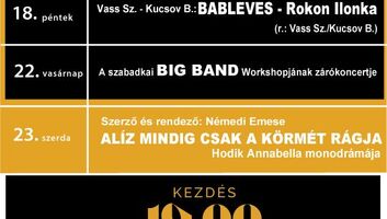 Négy programmal várja a közönséget szeptemberben a Kosztolányi Dezső Színház - illusztráció