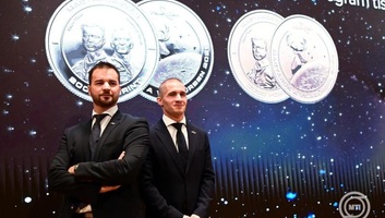 Emlékérmét bocsátott ki a 2025-ös magyar űrrepülés tiszteletére az MNB - illusztráció