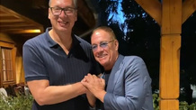 Vučić vendégül látta Jean-Claude Van Damme-ot - illusztráció