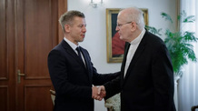 Erdő Péter fogadta Magyar Pétert - illusztráció
