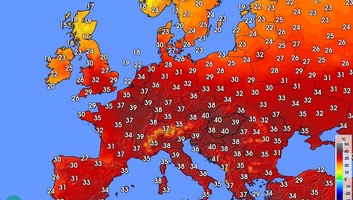 Hétfőn Magyarország volt Európa egyik legmelegebb országa - illusztráció