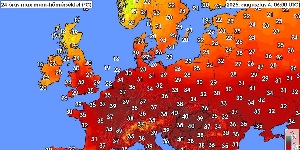 Hétfőn Magyarország volt Európa egyik legmelegebb országa - cikkhez fűződő kép