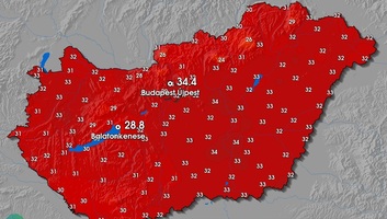 Közel 70 éves melegrekord dőlt meg Budapesten szerdán - illusztráció