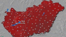 Megdőlt a budapesti melegrekord csütörtökön - illusztráció
