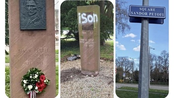 Megrongálták Petőfi Sándor emlékművét Strasbourgban - illusztráció