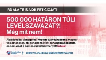 Rendkívüli parlamenti ülést kezdeményez a DK a határon túli magyarok szavazati jogáról - illusztráció
