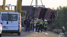 Több halálos áldozata van az M3-as autópályán történt buszbalesetnek - illusztráció