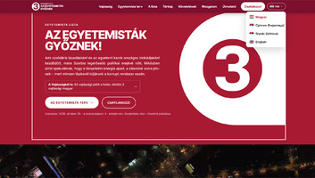 Magyar nyelvű honlap mutatja be az Egyetemista lista programját - illusztráció
