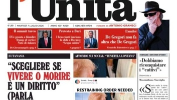 Több mint száz év után felfüggeszti megjelenését a l’Unitá című olasz napilap - illusztráció