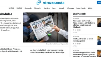Újraindult a Népszabadság - illusztráció