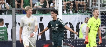 A Ferencváros egygólos vereséget szenvedett a Real Madridtól - illusztráció