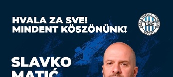 A TSC szerződést bontott Slavko Matić vezetőedzővel - illusztráció