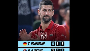 Đoković nyolcaddöntős Sanghajban - illusztráció