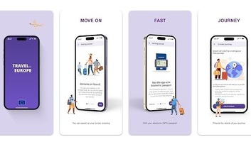 Az EU új mobiltelefonos alkalmazással gyorsítaná a határátlépést - illusztráció