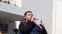Manojlović: Valjevo történetének egyik legnagyobb tüntetése volt a pénteki - illusztráció