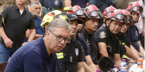 Vučić: Jelentős a pusztítás a Delibláti-homokpusztán, a lakosság nem volt veszélyben - cikkhez fűződő kép