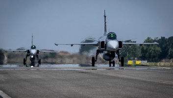 Srušio se borbeni avion Gripen kod Solnoka - illusztráció