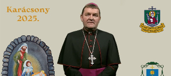 A hit szemével a betlehemi jászolban fekvő kisdedben azt Istent szemléljük, aki emberré lett. - illusztráció