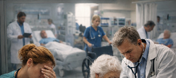 Orvosok és ápolók nélkül maradnak az egészségügyi intézmények - illusztráció