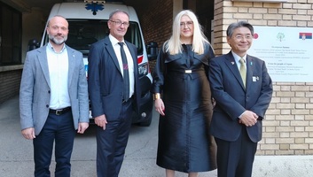A japán kormány orvosi felszerelést adományozott a topolyai egészségháznak - illusztráció