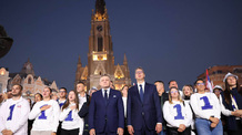 Vučić és Fico együtt lépett színpadra Újvidéken - illusztráció